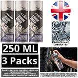 3X Rapide Lithium Grease 250ml Spray Paint