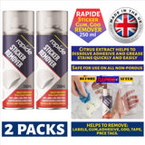 2X Rapide Sticker Remover Spray 250ml Spray Paint