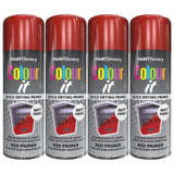 4X Paint Factory Red Primer Spray Paint 400ml Spray Paint