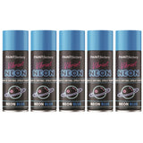 5X Paint Factory Blue Fluorescent Neon Spray Paint 200ml
