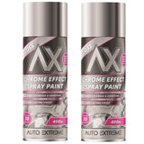 2X Auto Extreme Chrome Paint 400ml