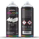 Snow White RAL 9010 Satin Spray Paint 400ml