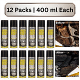 12X Underbody Seal Black Spray 400ml Spray Paint