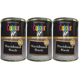 3X Paint Factory Blackboardpaint Factory Black Paint Tin 300ml Tin Paint