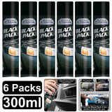 6X Black Plastic Bumper Restorer 300ml Spray Paint