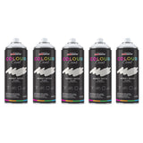 5X Honey Beige RAL 070 85 05 Gloss Spray Paint 400ml