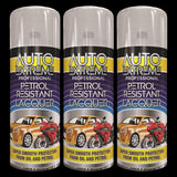 3X Auto Extreme Lacquer Petrol Resistant Spray 400ml Spray Paint