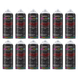12X Golden Brown RAL 8015 Gloss Spray Paint 400ml