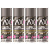 4X Auto Extreme Grey Primer Spray 400ml