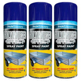 3X Paint Factory Galvanised Effect Spray Paint 400ml Spray Paint