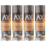 4X - Bring it Black Exterior Trim Shine Spray 500ml Spray Paint