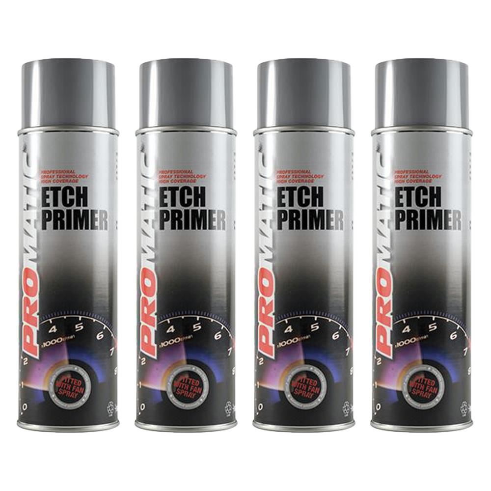 4X Promatic Etch Primer 500ml Spray Paint