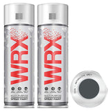 2X WRX Anthracite Grey Semi Gloss Spray Paint 400ml RAL 7016 Spray Paint