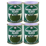 4X Racing Green Gloss Non-Drip Paint 300ml Tin Paint