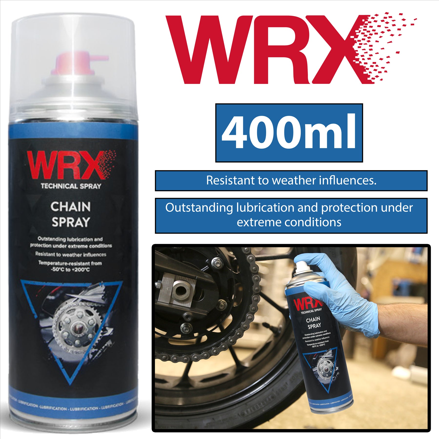 WRX Chain Spray 400ml Technical Spray