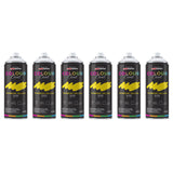 6X Sunbeam Yellow RAL 1018 Gloss Spray Paint 400ml