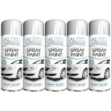 5X Auto Extreme White Gloss Spray Paint 250ml Spray Paint