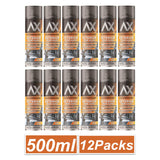 Auto Extreme black exterior trim shine spray in 500ml cans, 12 pack for automotive detailing