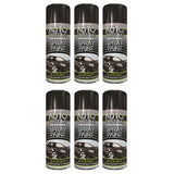 6X Auto Extreme Black Matt Spray Paint 400ml Spray Paint