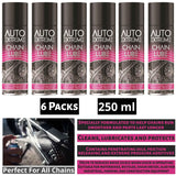 6X Chain Lube Spray 250ml Technical Spray