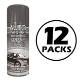 12X Auto Extreme Grey Primer Spray 400ml Spray Paint