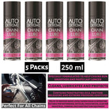 5X Chain Lube Spray 250ml Technical Spray