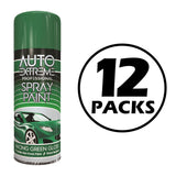 12X Auto Extreme Racing Green Spray Paint 400ml Spray Paint