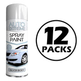 12X Auto Extreme Paint Silver Spray Paint 250ml Spray Paint