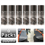 6X Auto Extreme Bumper & Trim Black Spray Paint 400ml Spray Paint