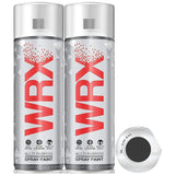 2X WRX Gloss Black Spray Paint 400ml Spray Paint