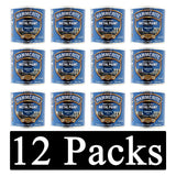 12X Hammerite Smooth Blue Paint 250ml Tin Paint