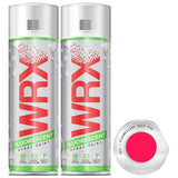 2X WRX Fluorescent Deep Pink Spray Paint 400ml Spray Paint