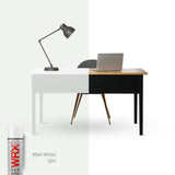 3X WRX Matt White Spray Paint 400ml Spray Paint