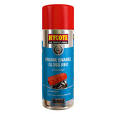 2X Hycote Engine Enamel Gloss Red Spray Paint 400ml Spray Paint