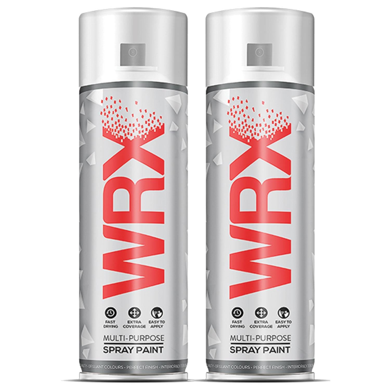 2X WRX White Surface Primer Spray Paints 400ml Technical Spray