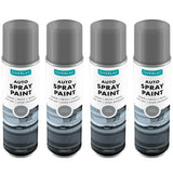 4X Overlay Grey Primer Auto Professional Spray Paint 250ml