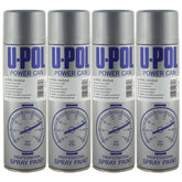 4X Upol Power Can Steel Wheels Spray Paint 500ml Spray Paint