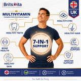 Brits Vita Daily Multi Vitamins 365 Tablets A-Z Essential Multivitamins Tablets