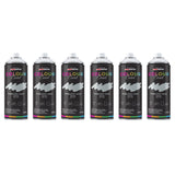 6X Timeless Grey RAL 7035 Satin Spray Paint 400ml