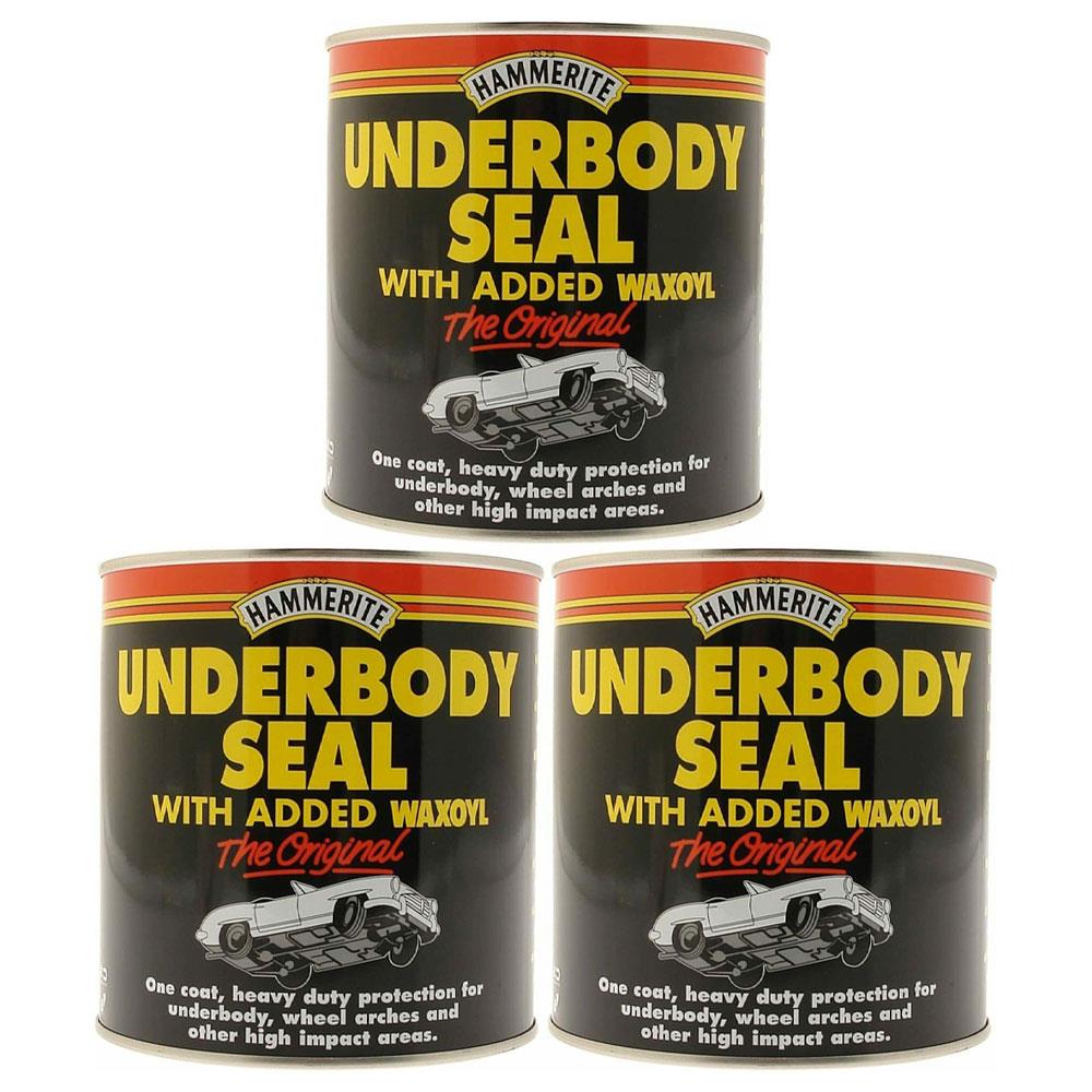 3X Hammerite Underbody Seal 500ml Underbody Seal