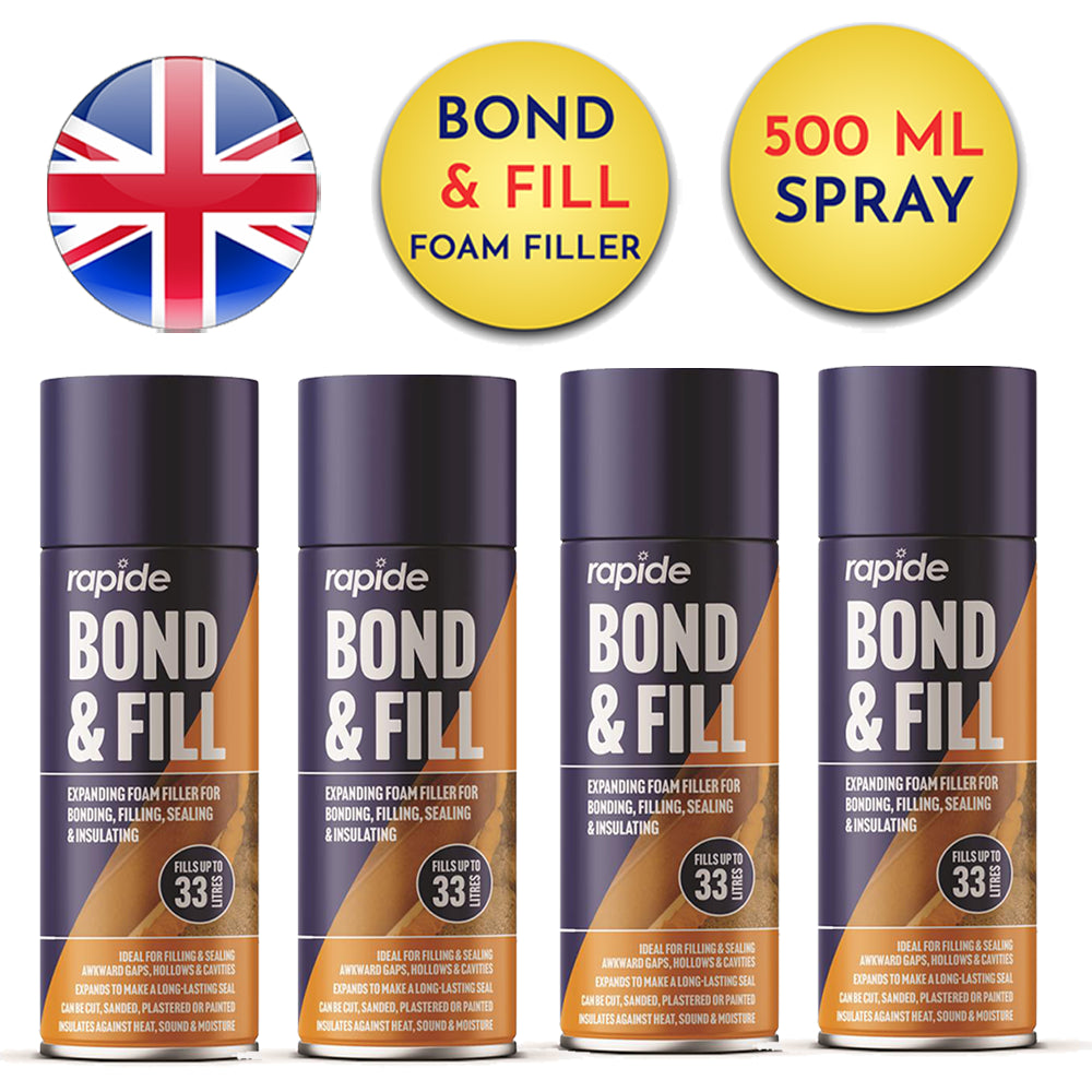 4X Expanding Foam Pu 500ml Expanding Foam