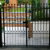2X Iron Gate Black Gloss Paint Tin 180ml