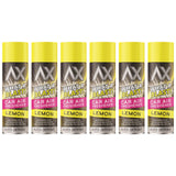 6X - What A Blast! Lemon Car Air Freshener Spray 500ml Car Air Freshener