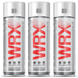3X WRX Black Grey Spray Paints 400ml Technical Spray