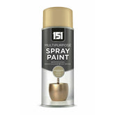 151 Champagne Gold Metallic Gloss Spray Paint 400ml Spray Paint