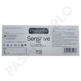 6X - PASANTE SENSITIVE FEEL INTENSE CLOSENESS LATEX SENSATION CONDOM Male Condom