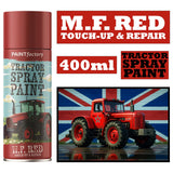 1X - Tractor Spray Paint Massey Ferguson Red 400ml Spray Paint