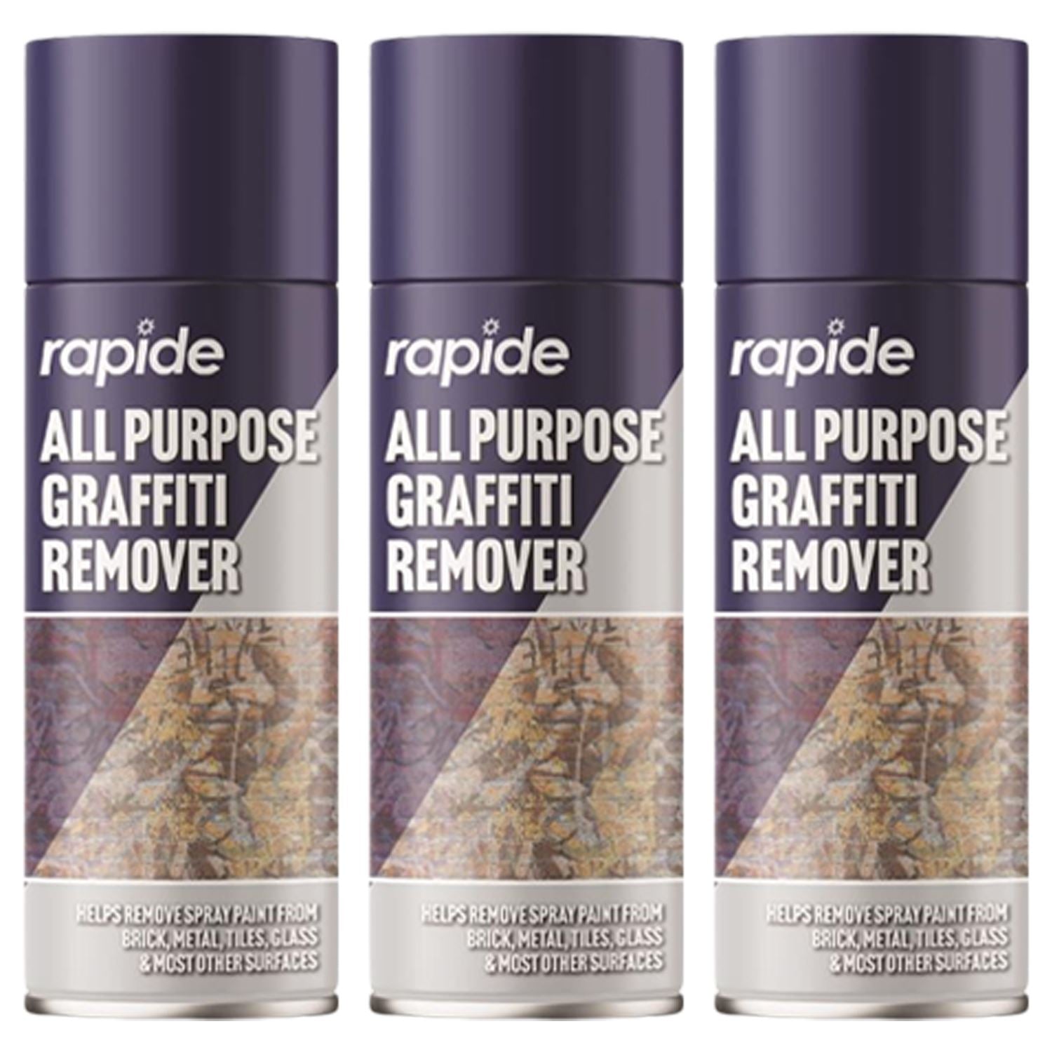 3X - Graffiti Remover Spray 250ml Lubricant