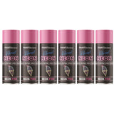 6X Paint Factory Fluorescent Neon Pink Spray Paint 200ml