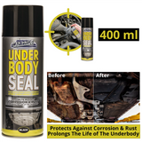 24X Underbody Seal Black Spray 400ml